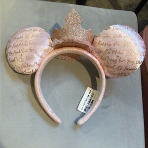 Disney Pink Princess Ears Headband